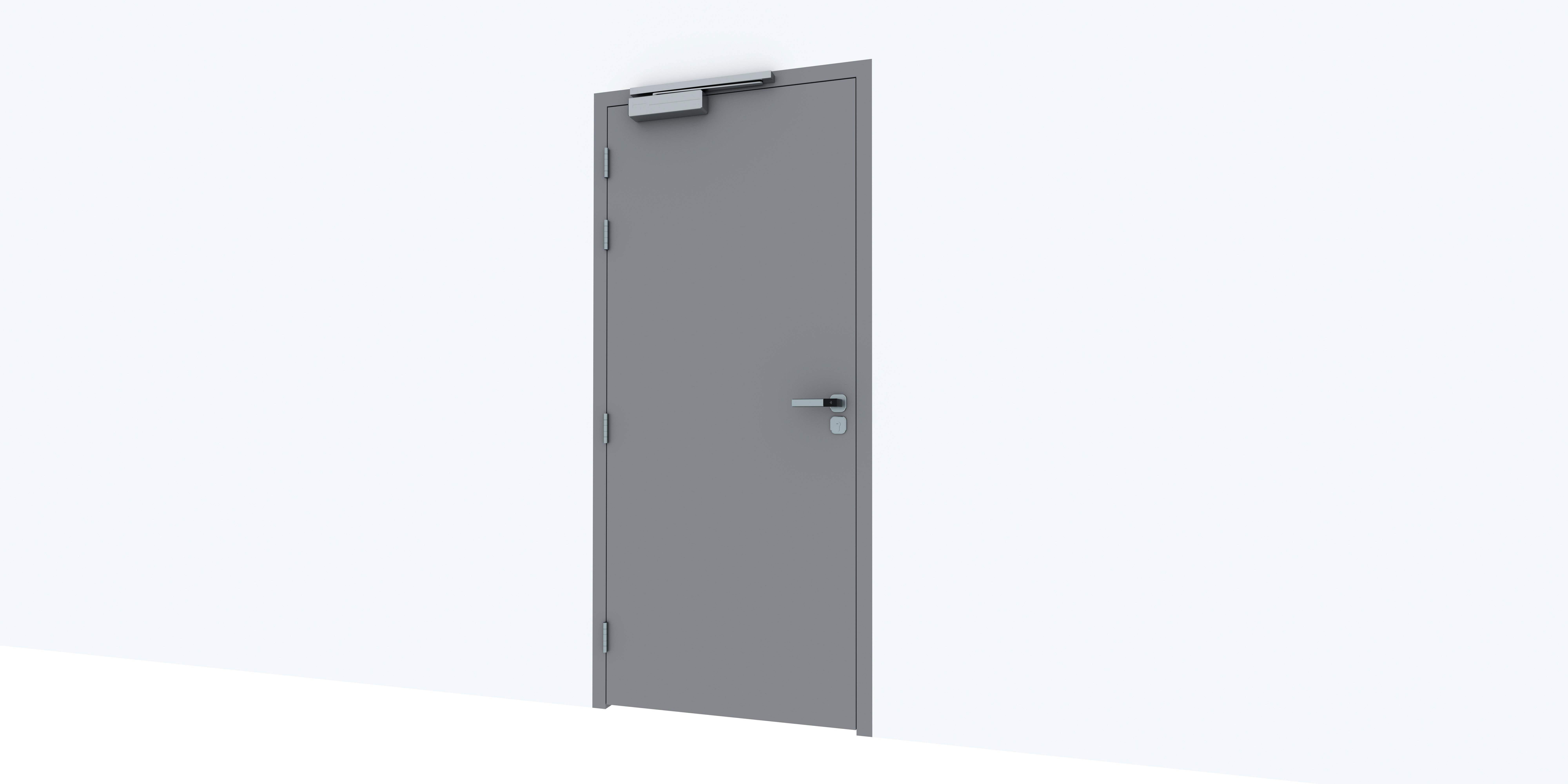 Steel Doorset Access control with Fire Exit- Single | ASSA ABLOY